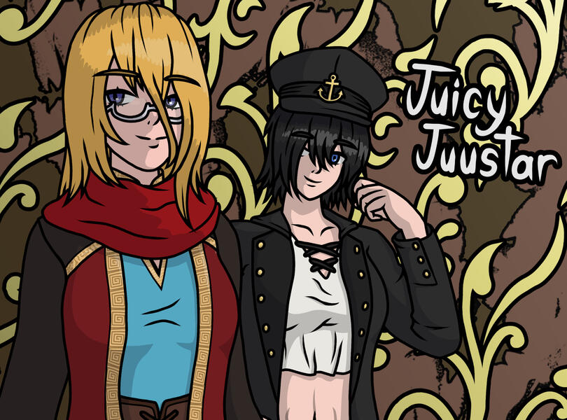 Emely Westermann and Zhuli Anders (OCs, June 2024) Emely Westermann and Zhuli Anders (OCs, June 2024)